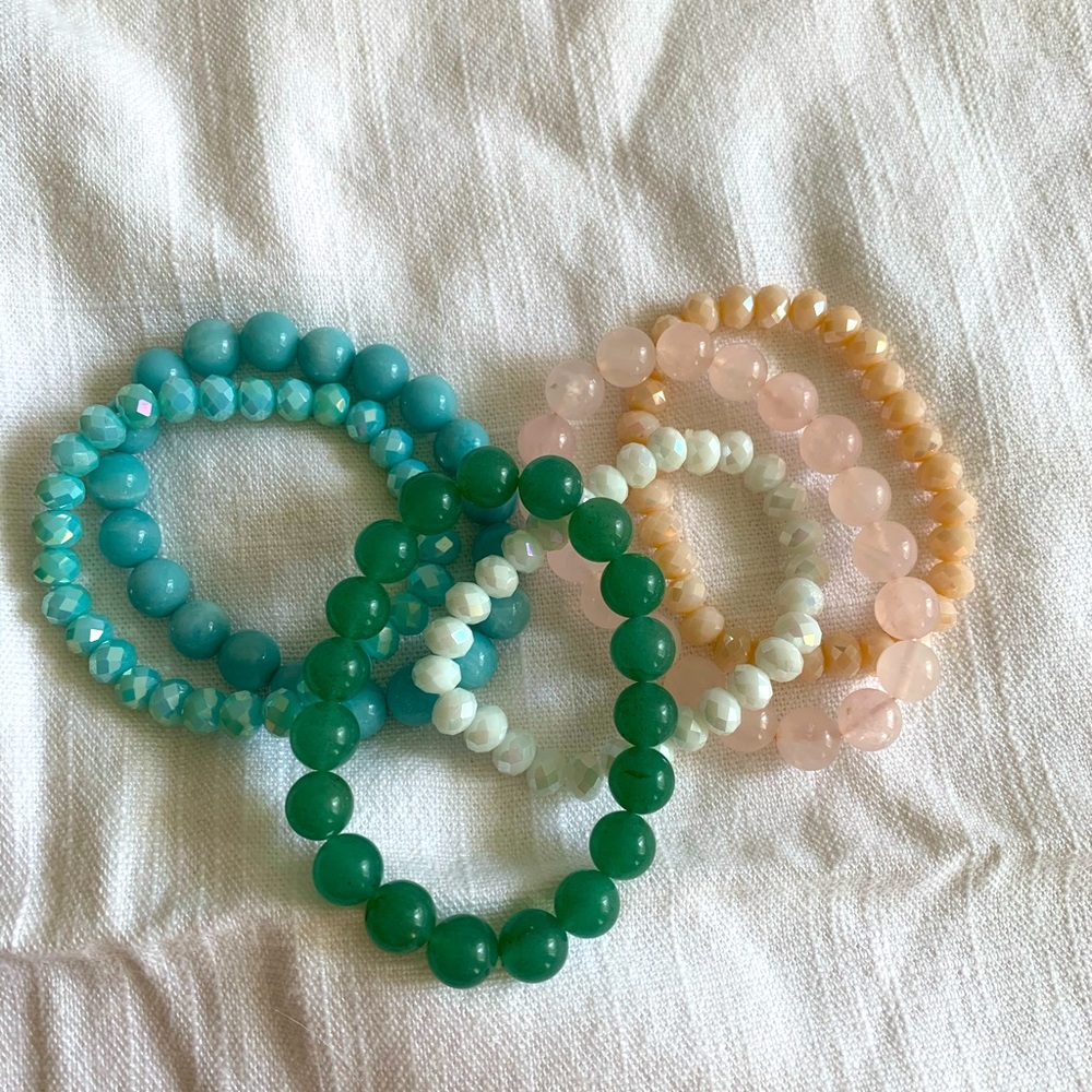 Glass bead bundle